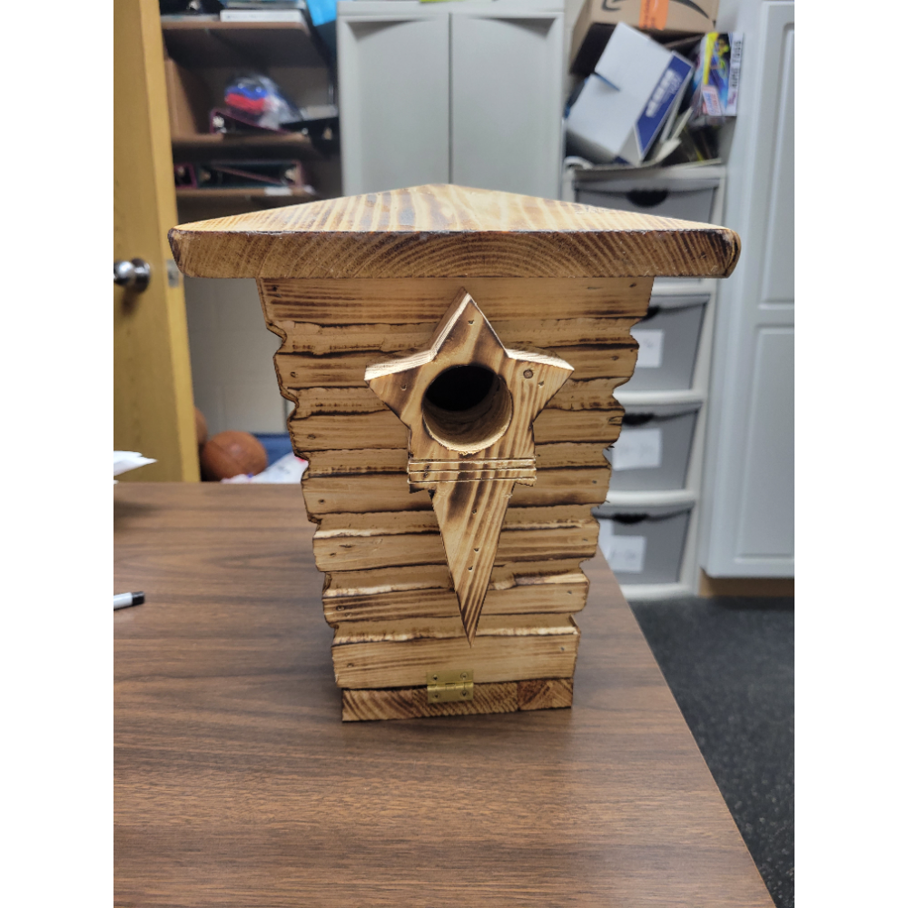 Eastern Bluebird house-hand crafted