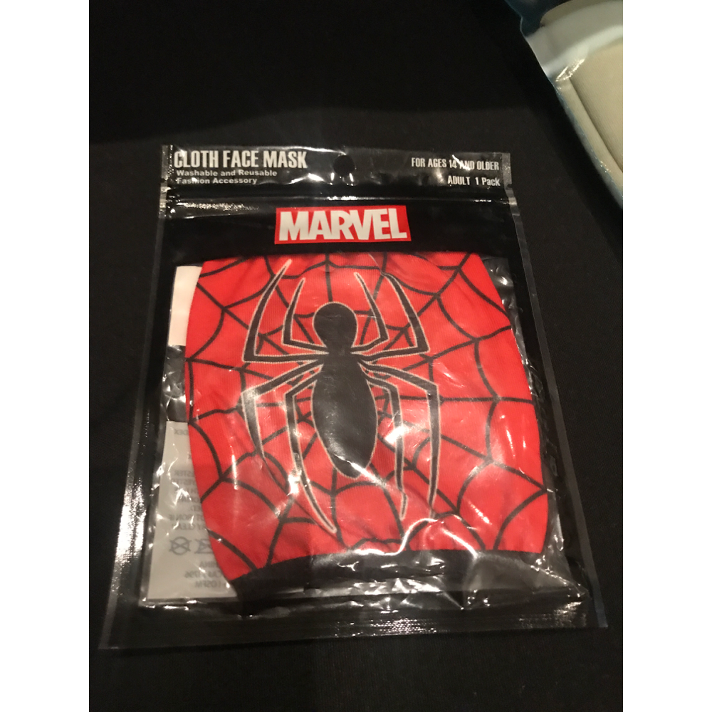 Spiderman face mask 
