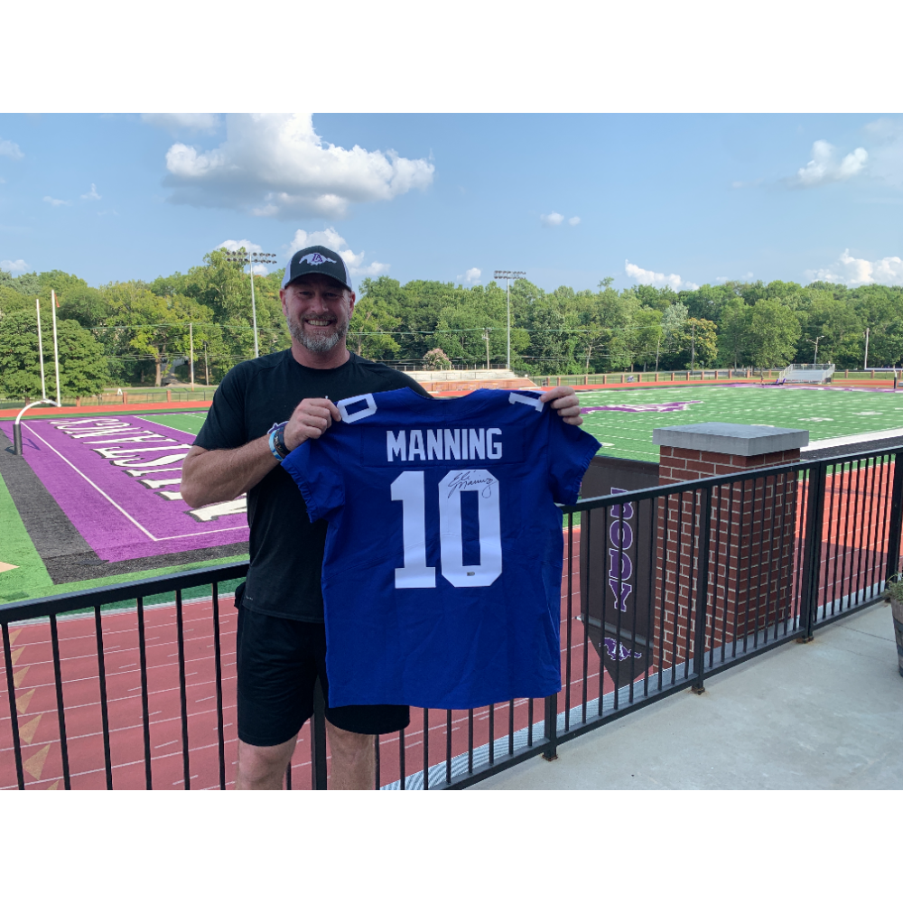 Eli Manning Autographed Jersey