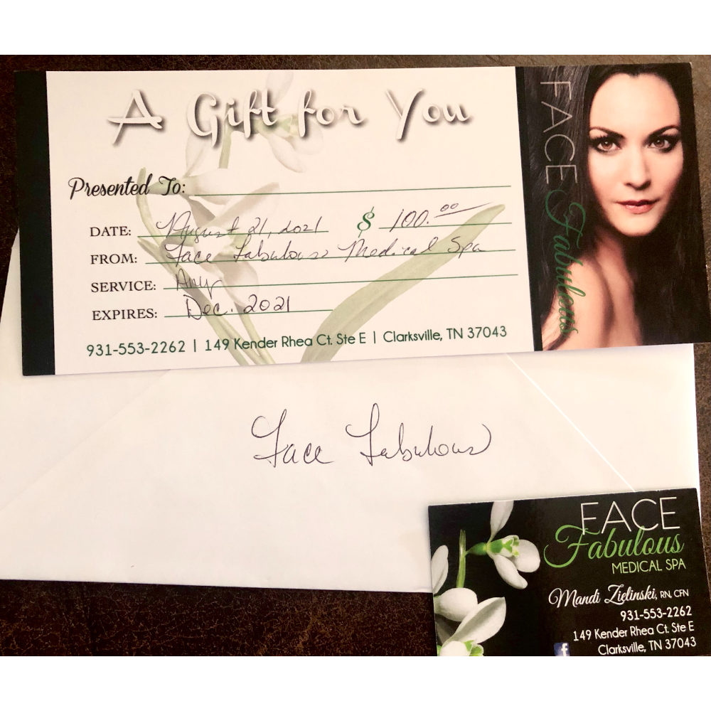 Face Therapy Gift Certificate