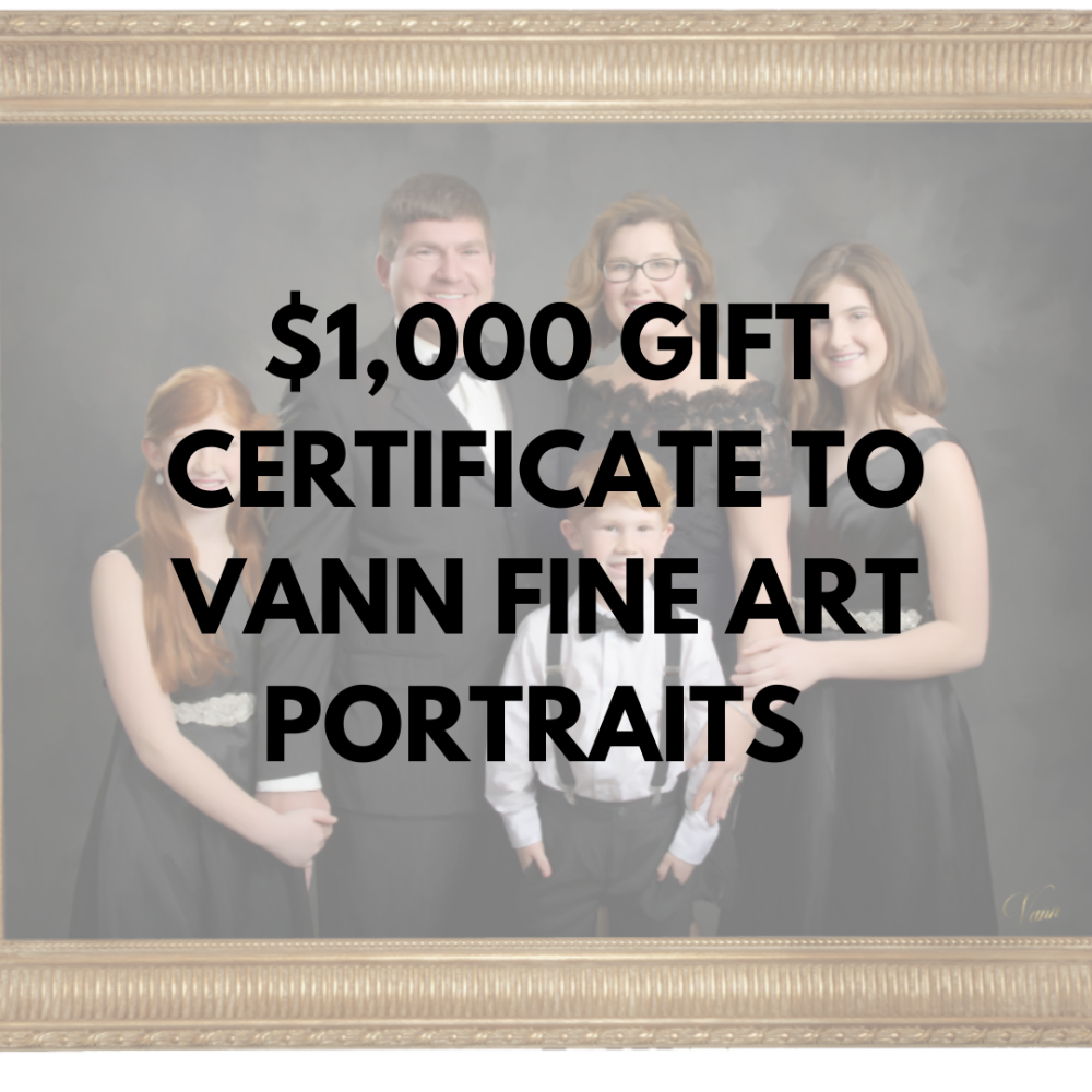 Make Lasting Memories ($1,000 Fine Portrait Package)
