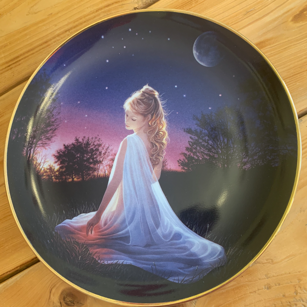 Crystal Goddess Decorative Plate