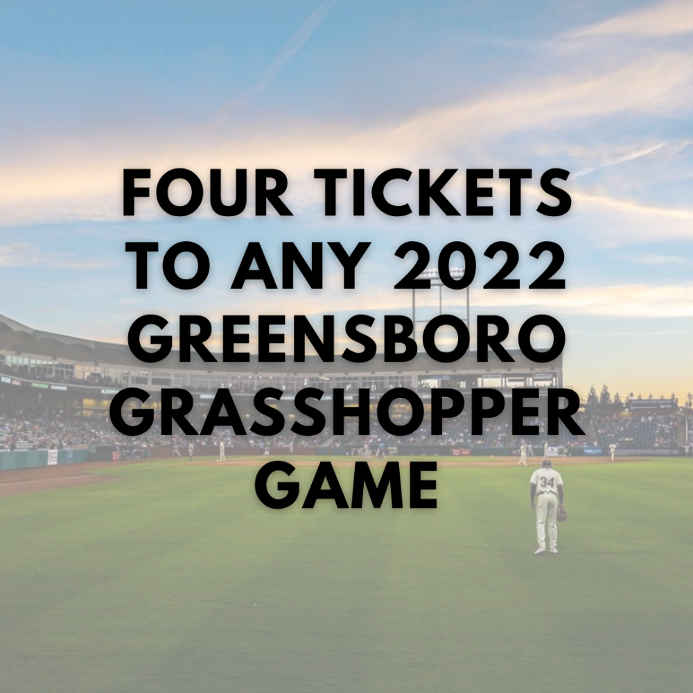 Greensboro Grasshoppers - 4 Tickets