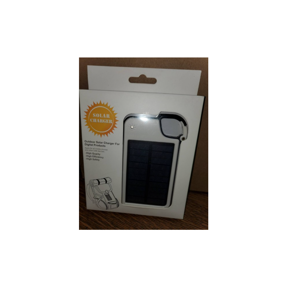 Solar Charger - White