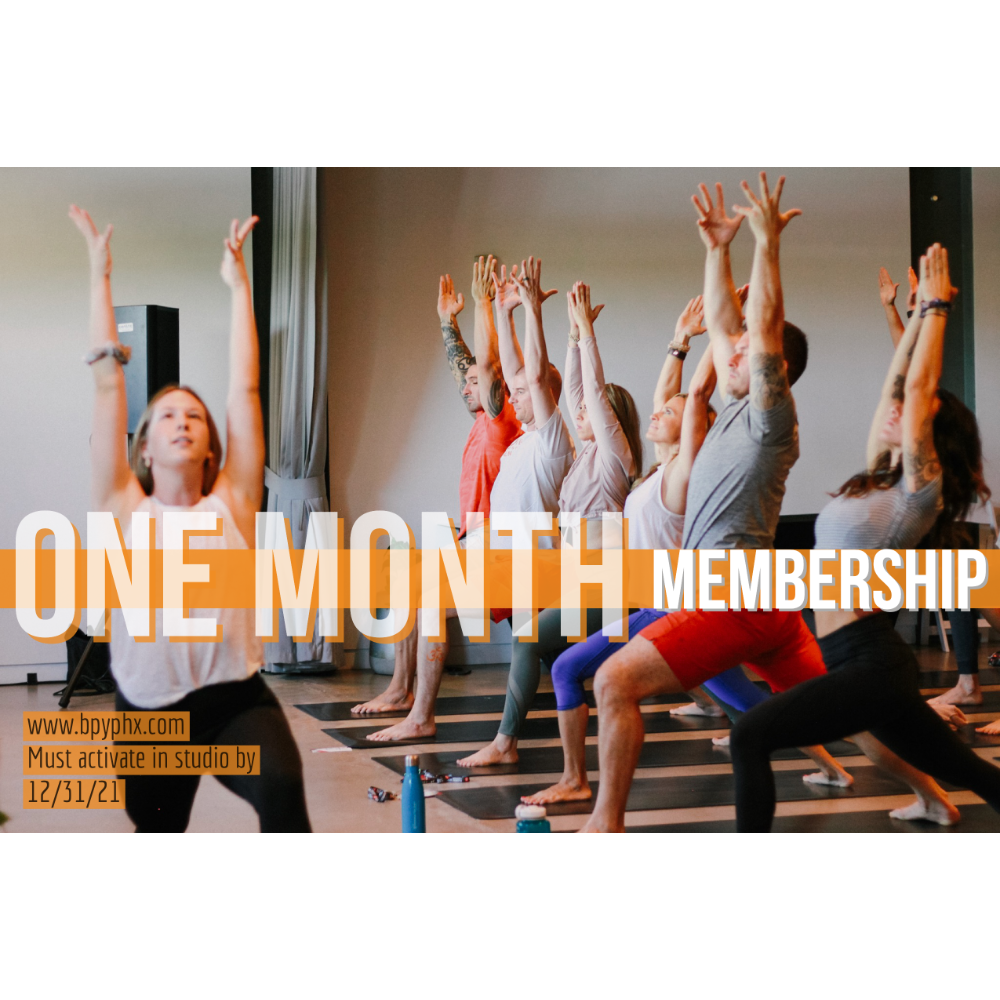 One Month Membership to Baptiste Power Yoga Phoenix
