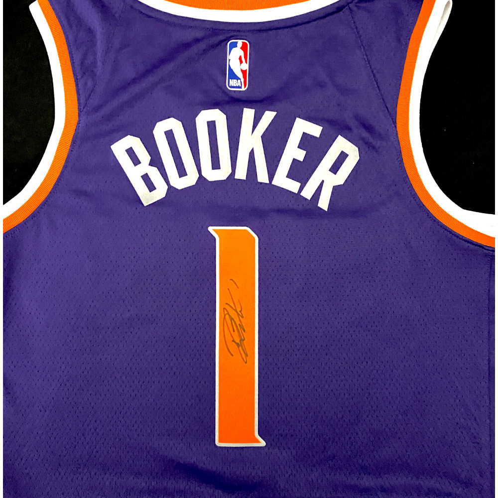 Devin Booker Signed Jersey with Certificate of Authenticity