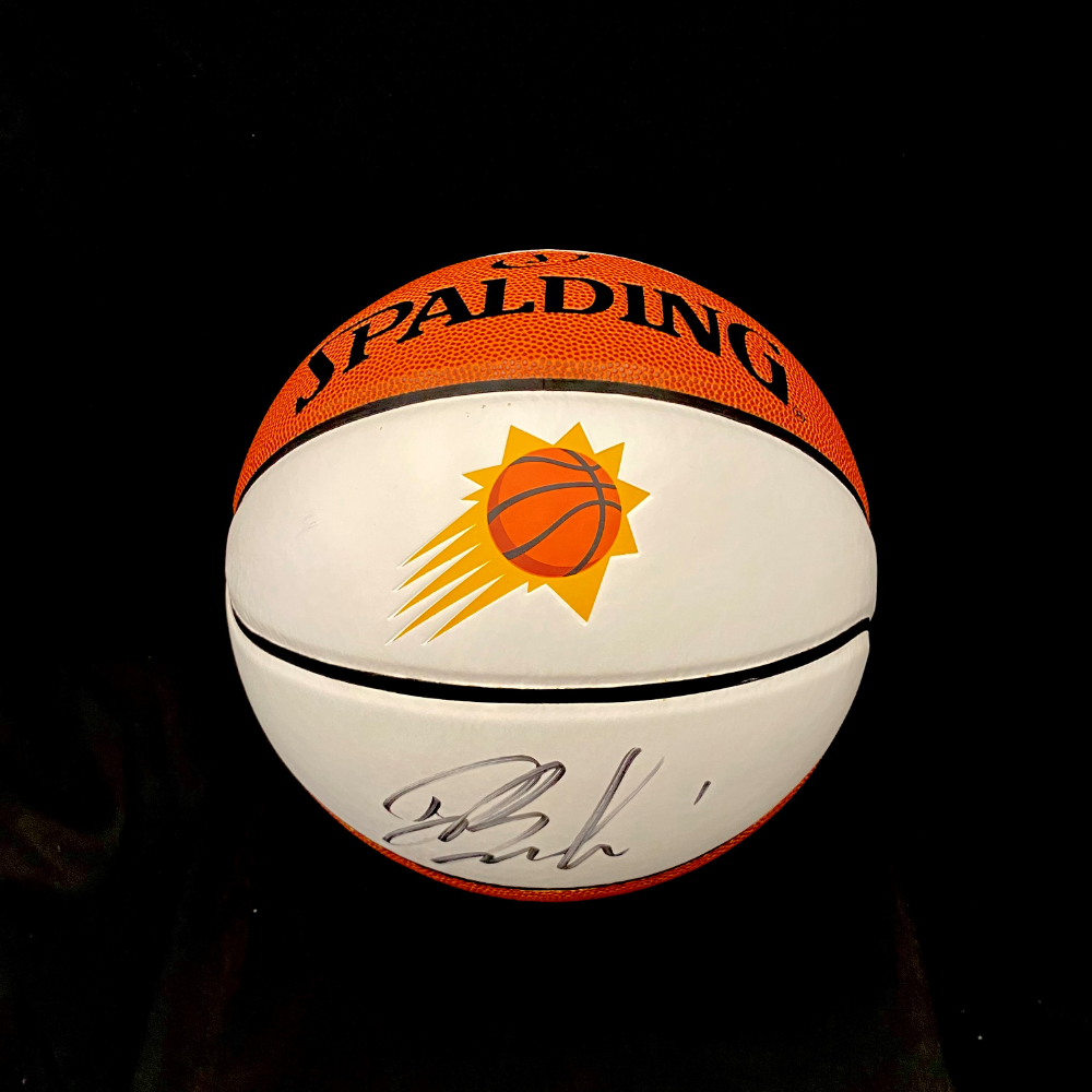 Devin Booker Signed Basketball with Certificate of Authenticity