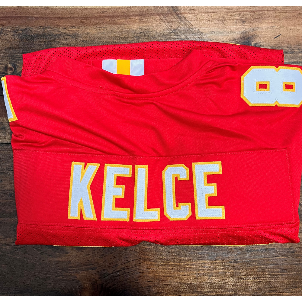 Travis Kelce- autographed jersey