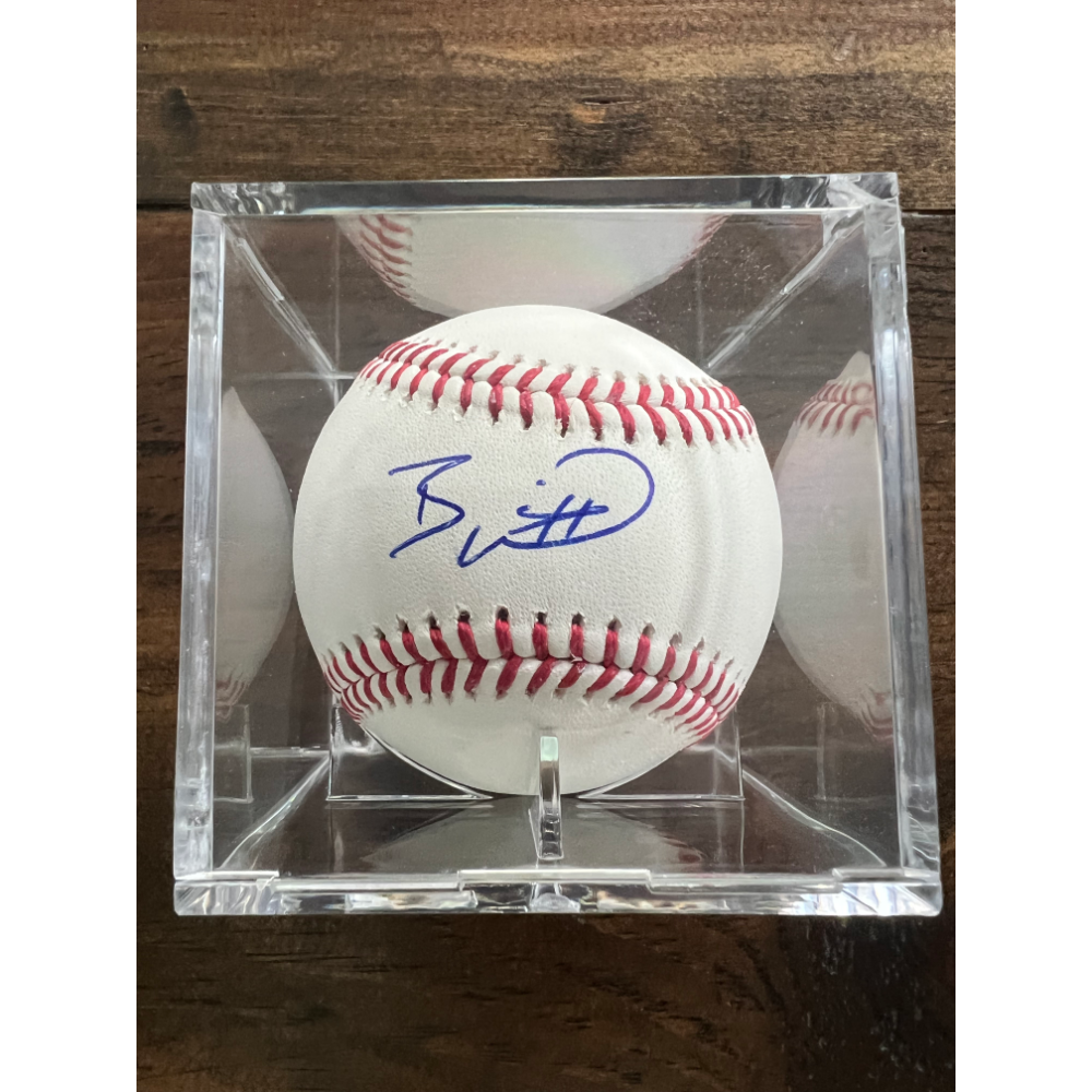 Bobby Witt, Jr-  autographed baseball
