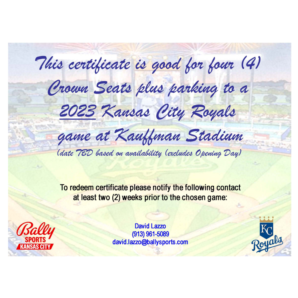 Royals Crown Seats package 