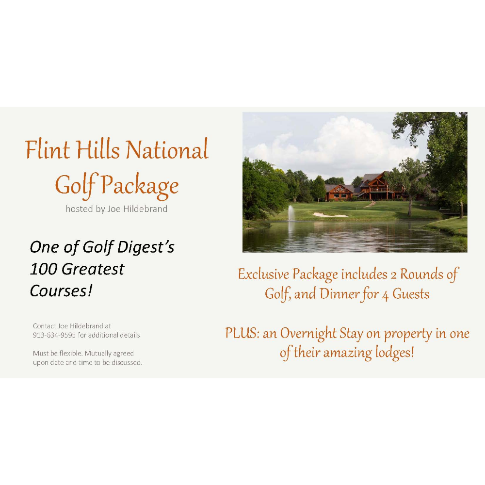 Flint Hills National Golf Package