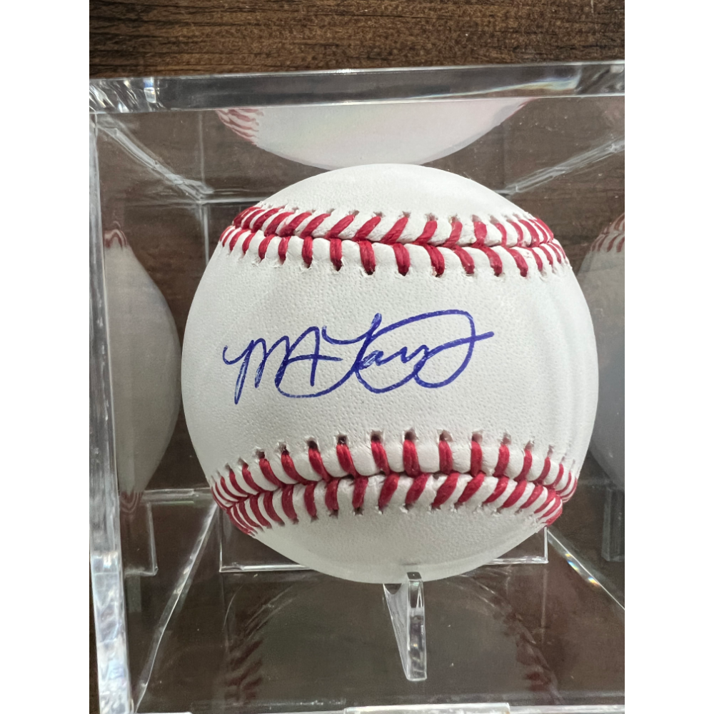 Michael Taylor - autographed baseball