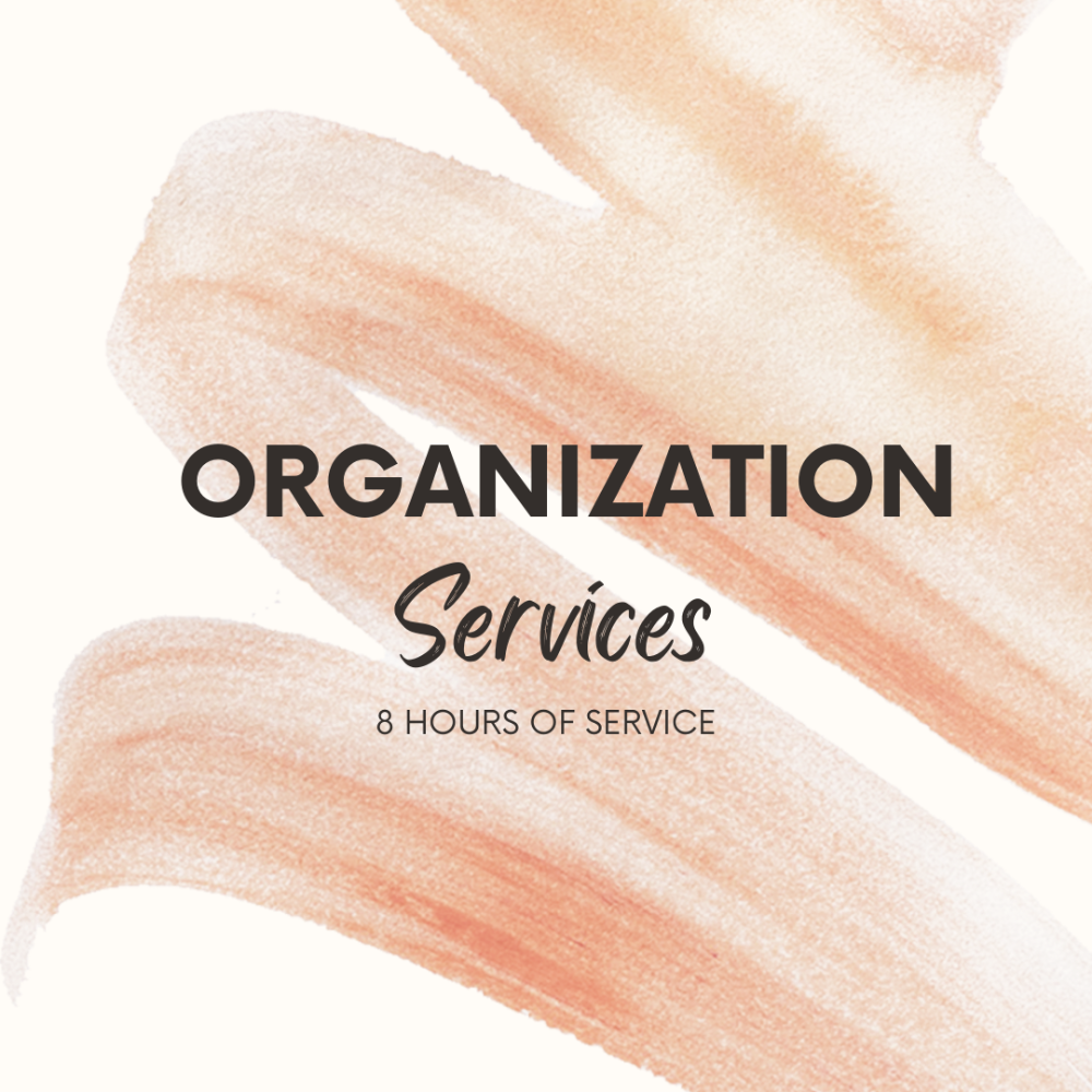 8 Hours of Organization Service