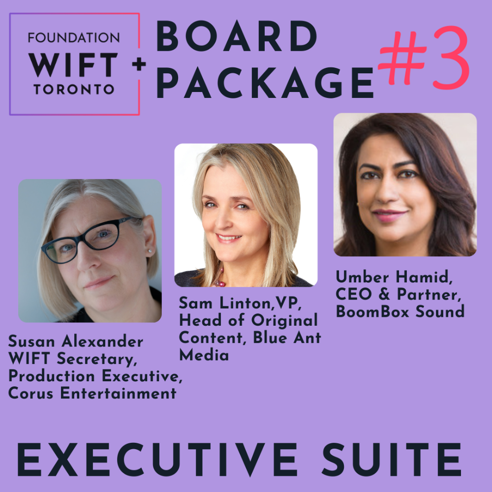 WIFT Board Package #3 - Executive Suite