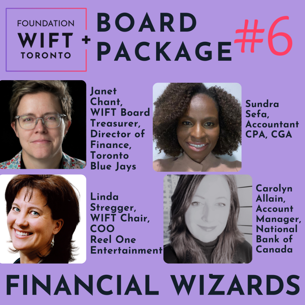 WIFT Board Package #6 - Financial Wizards
