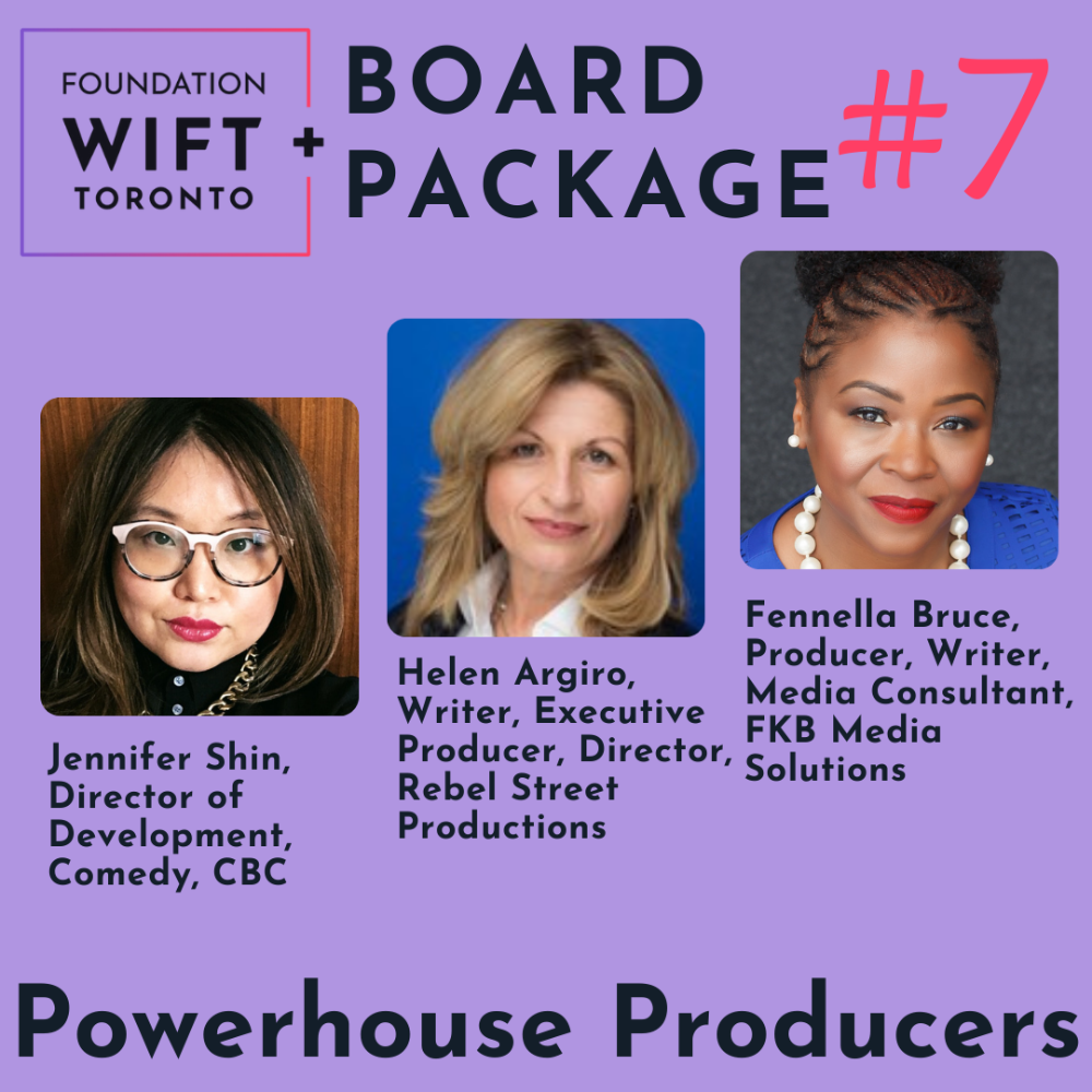 WIFT Board Package #7 - Powerhouse Producers