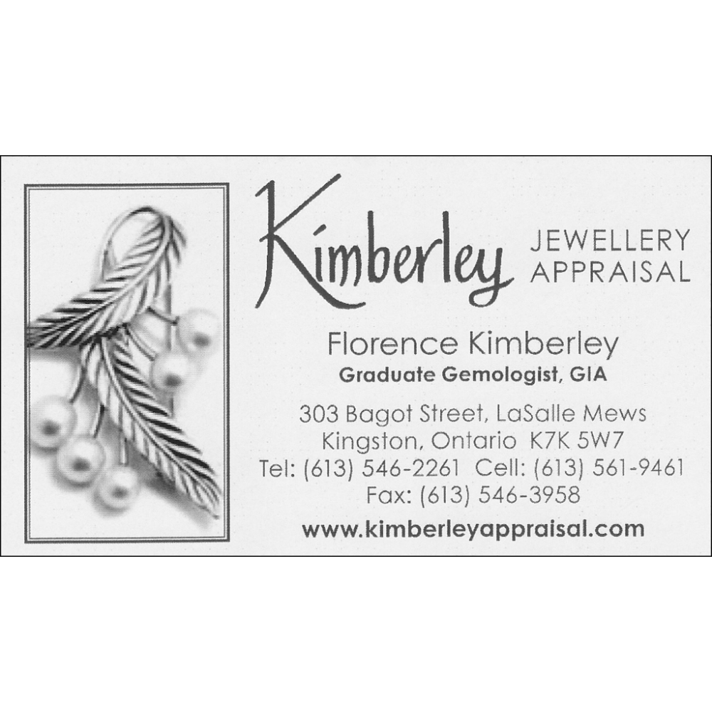 $100 Gift certificate donated by Kimberley Jewellery Appraisals