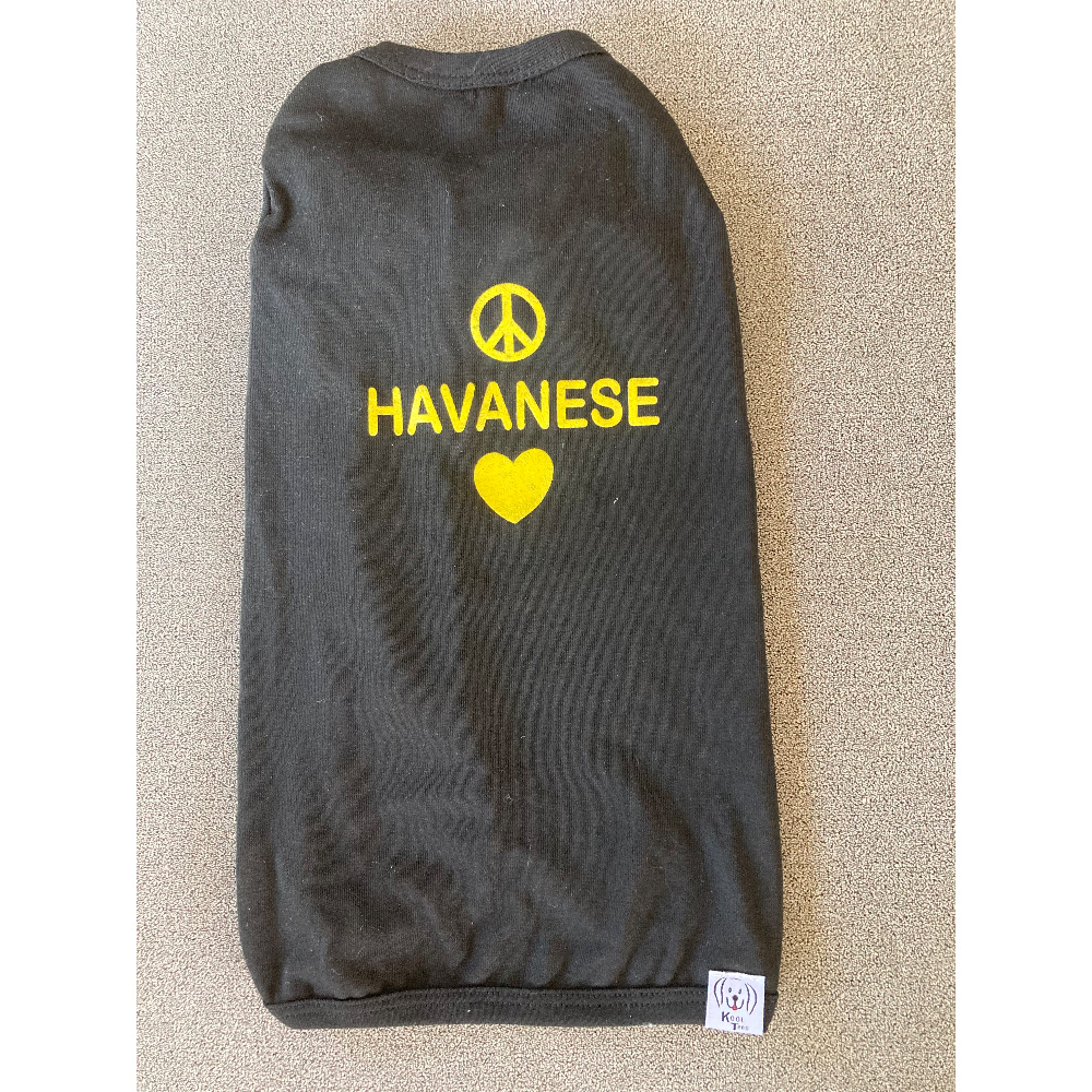 Black Havanese T-Shirt