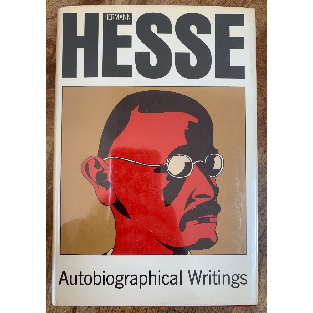 Herman Hesse's Autobiographical Writings- First Edition, First Printing