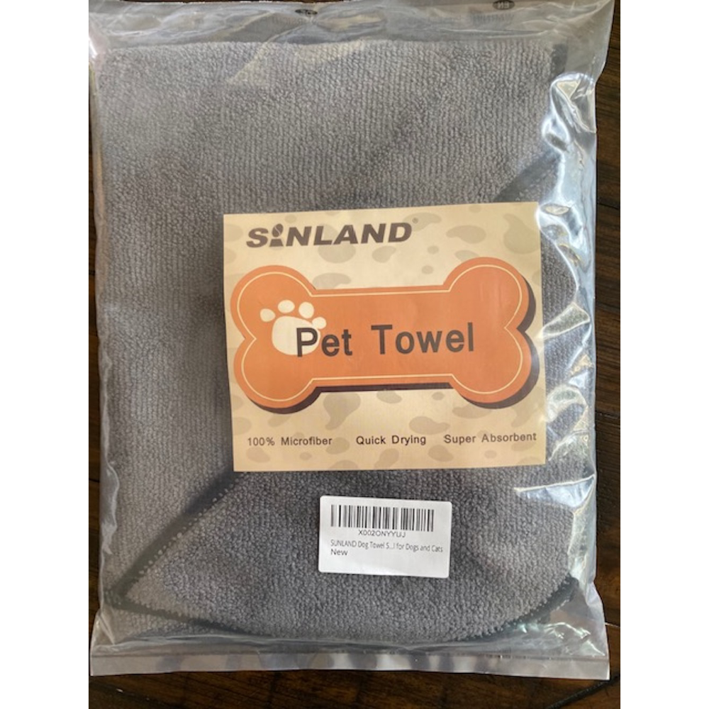 Gray Pet Towel