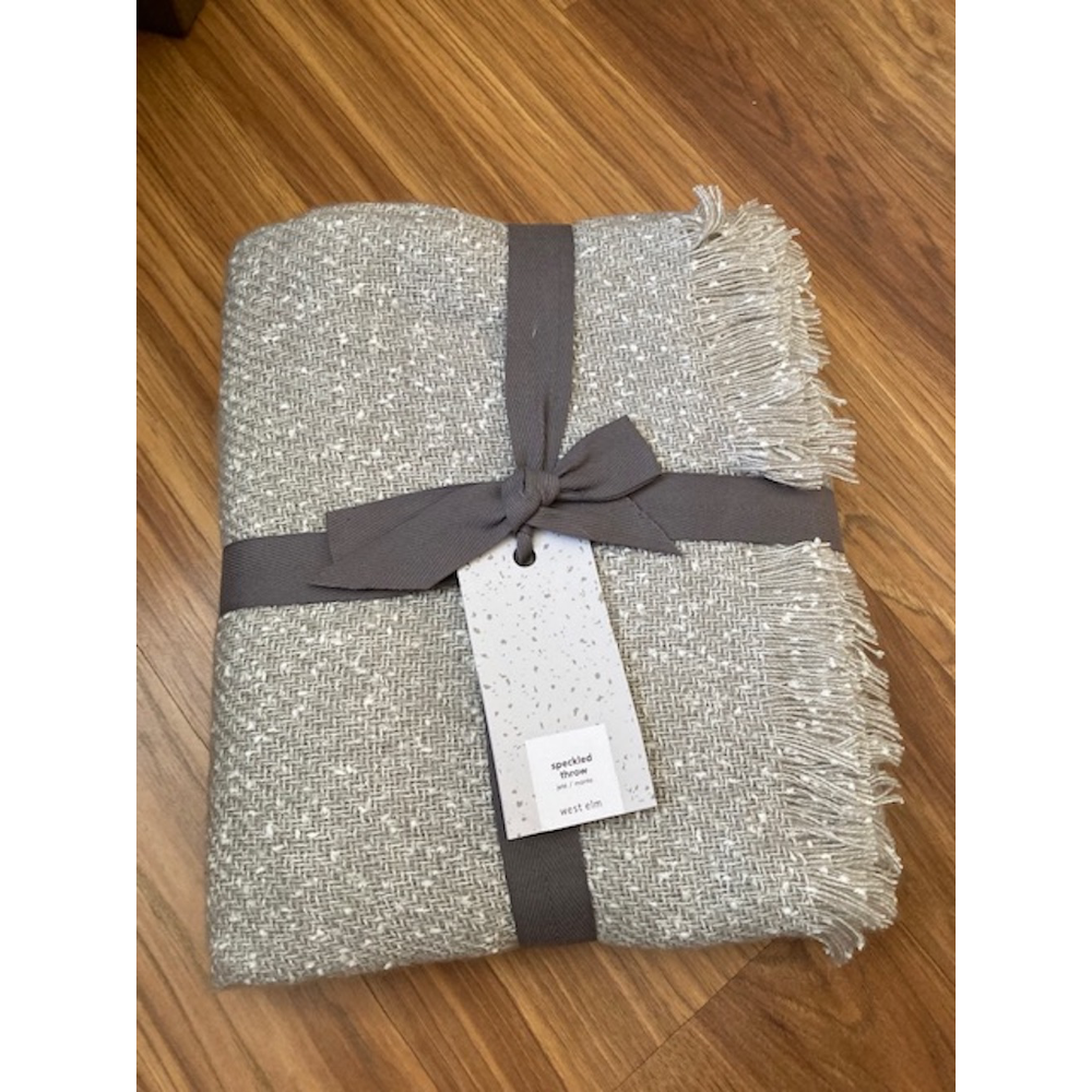 West Elm Speckled Throw 
