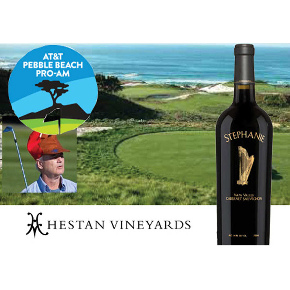 AT&T Pebble Beach Pro-Am Golf Tournament AND an exclusive wine from Heston Vineyards