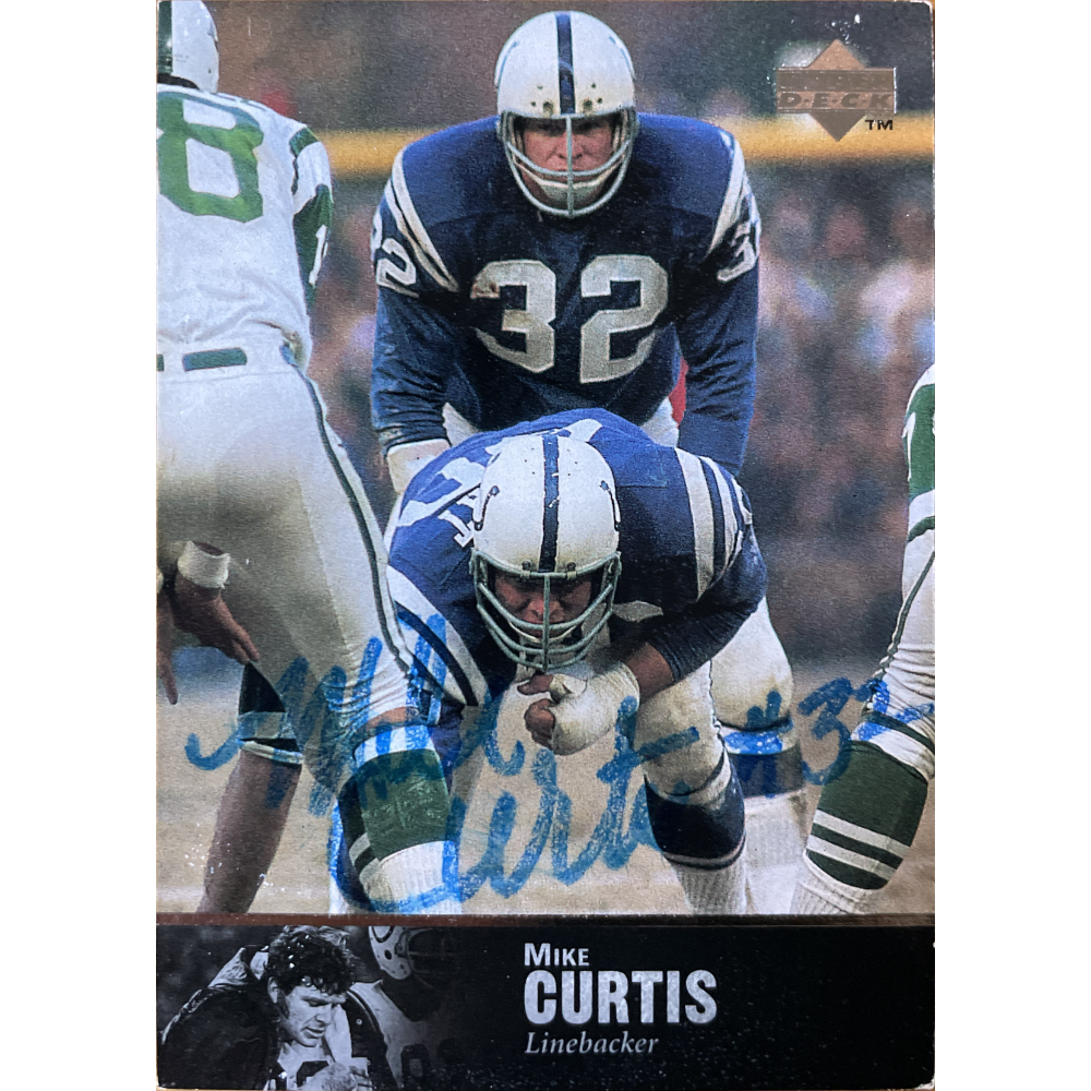 Mike Curtis Legends Trading Card