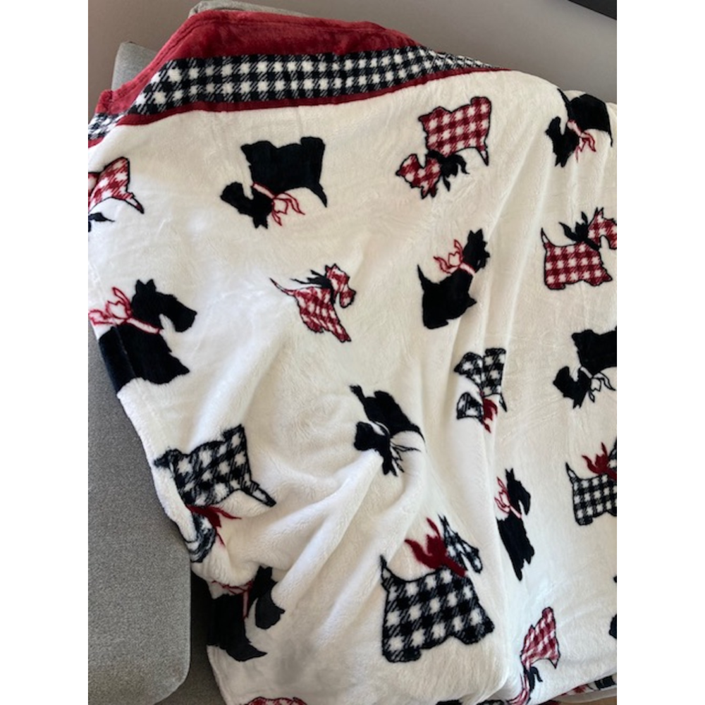 Dog Pattern Blanket