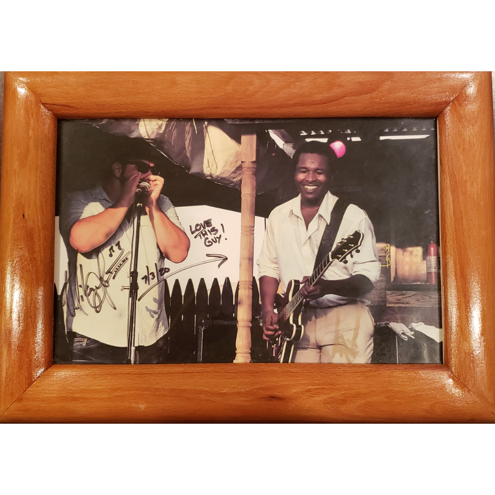 Mikey Jr. and Solomon Hicks Framed 8 X 10 Autographed