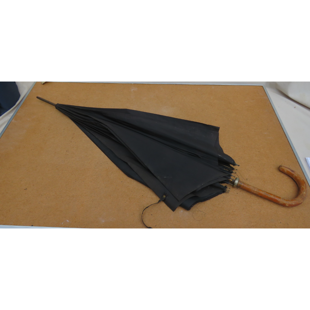 Vintage Silk Umbrella