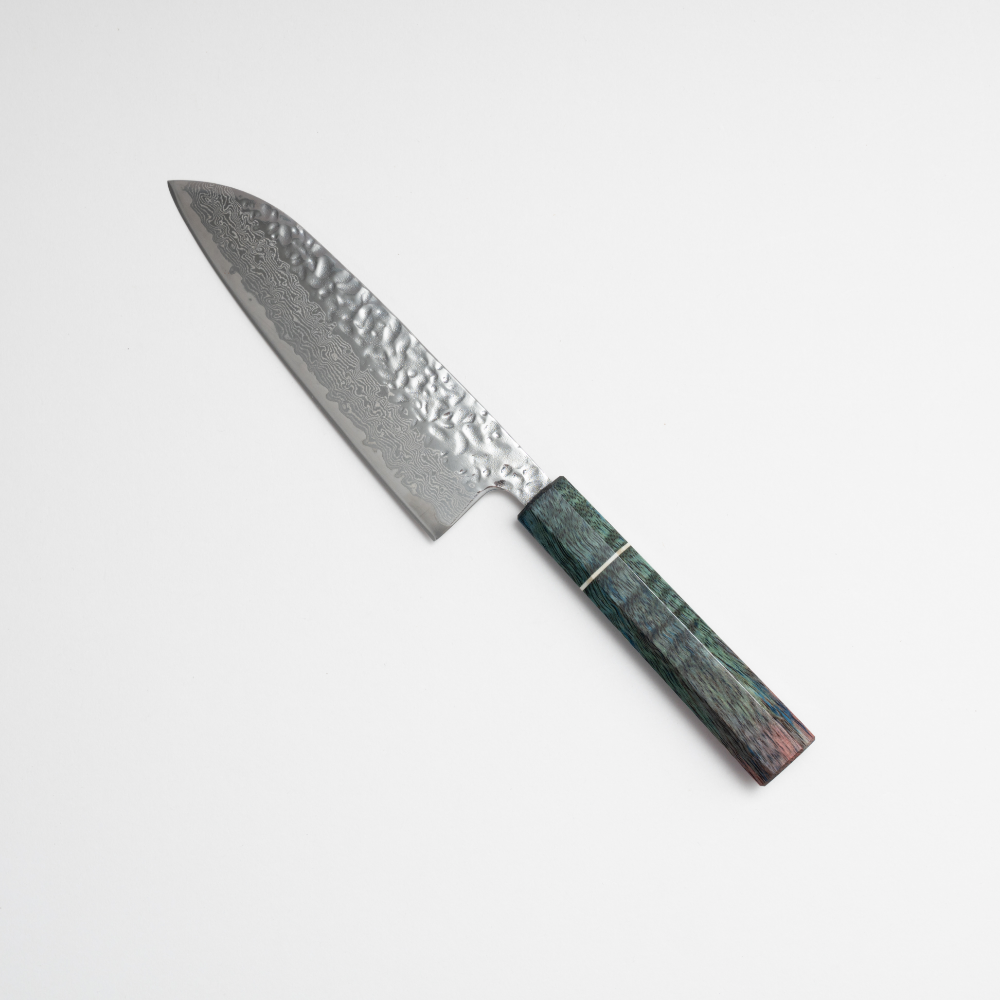 Damascus Steel Santoku Chef Knife