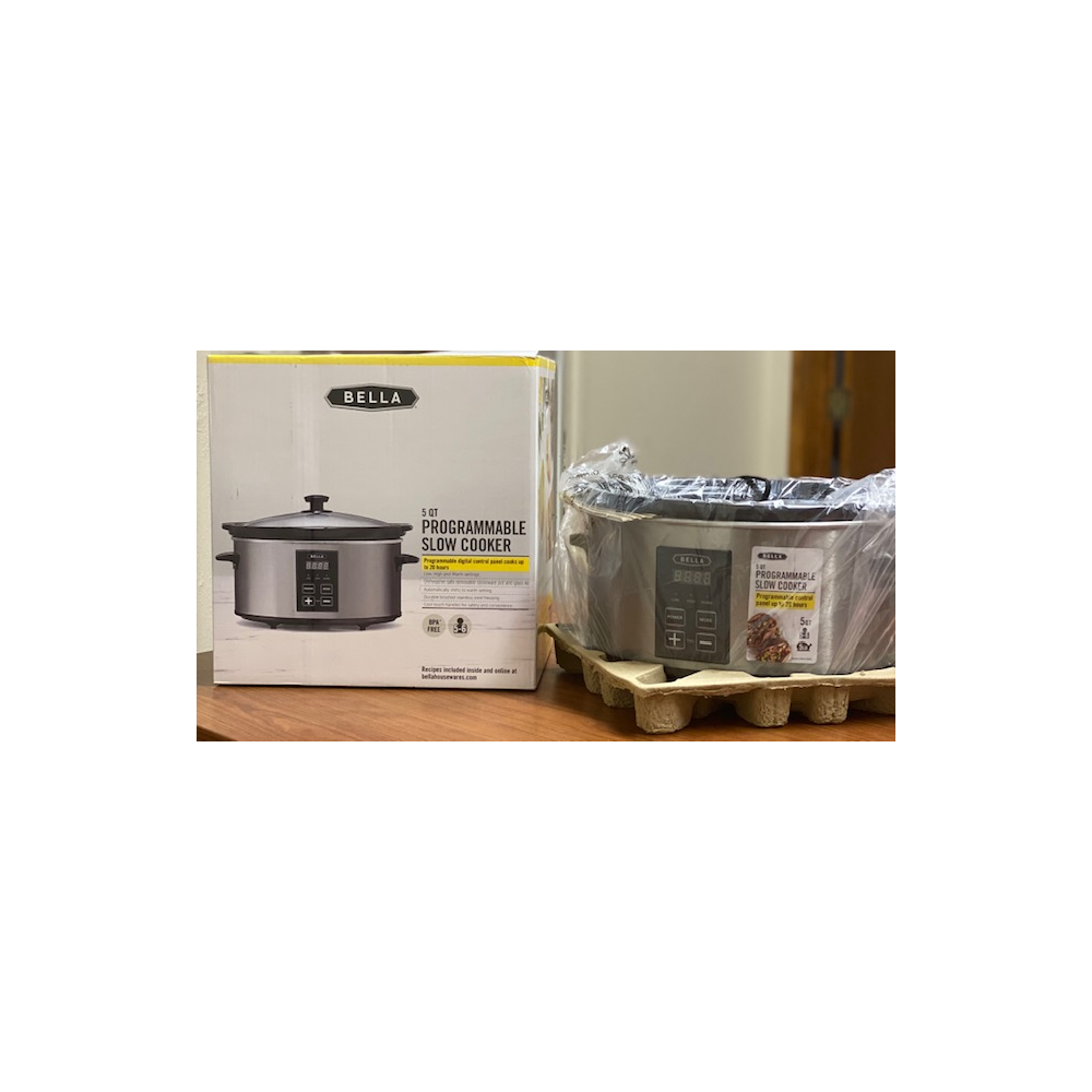 Bella 5QT Programmable Slow Cooker