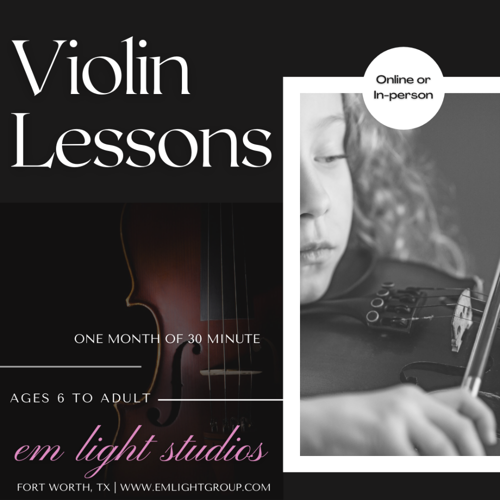 1 Month Private Violin Lessons
