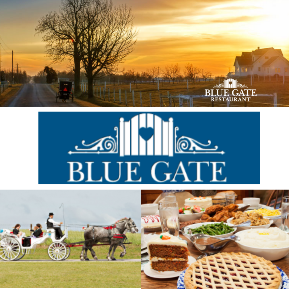 A Date at the Blue Gate in the Heart of Amish Country
