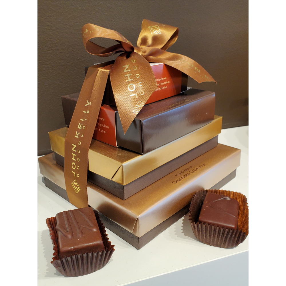 Large Assorted Gift Tower from John Kelly Chocolates