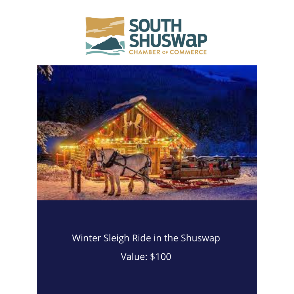 Winter Sleigh Ride in the Shuswap