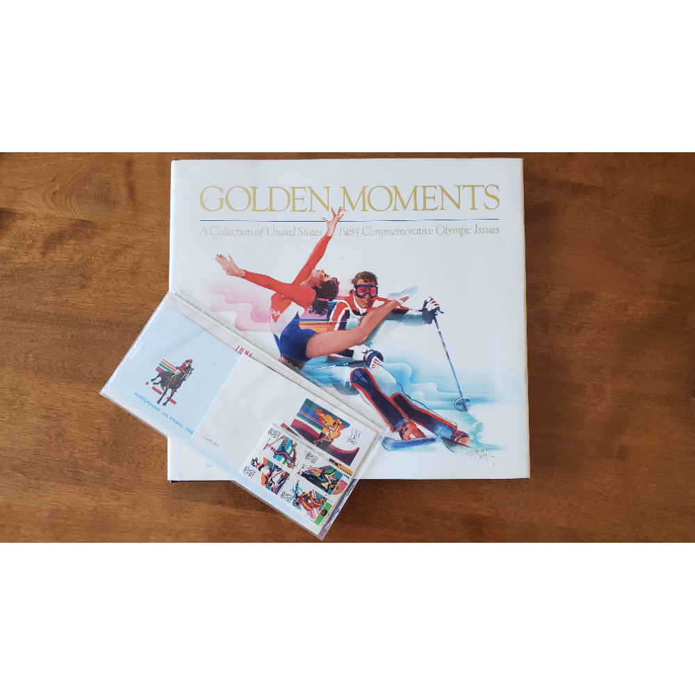 Commemorative Olympic Stamp and Book set
