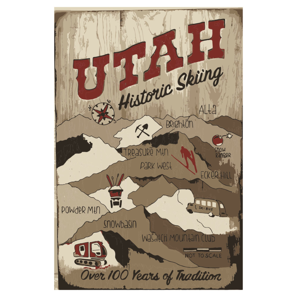Historic Skiing Utah