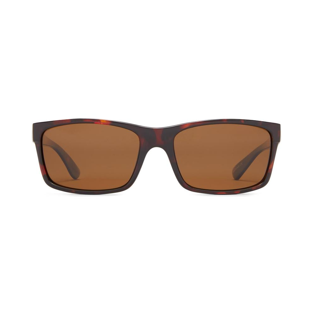 Guideline Eyegear Tradewind Polarized Sunglass with Freestone Brown Lens, Crystal Brown Tortoise Frame, Medium/Large,
