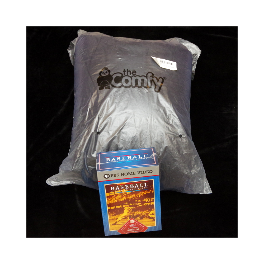 The Comfy Blanket Wrap & Baseball DVD