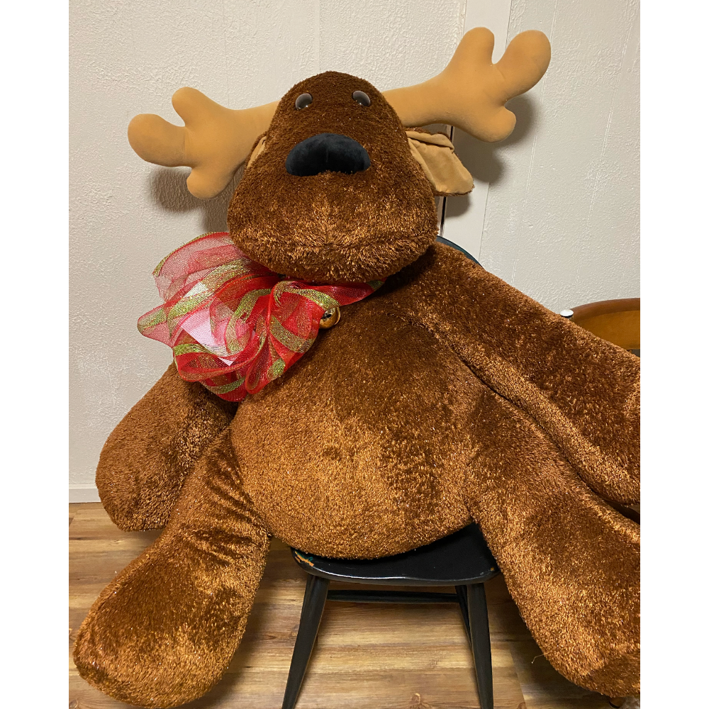 Jumbo Stuffed Moose