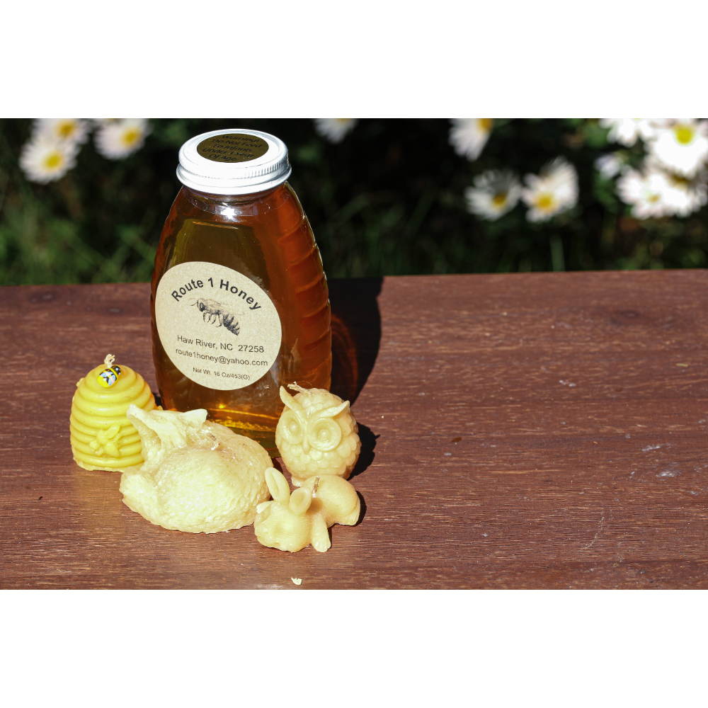 Honey and Beeswax Candles 