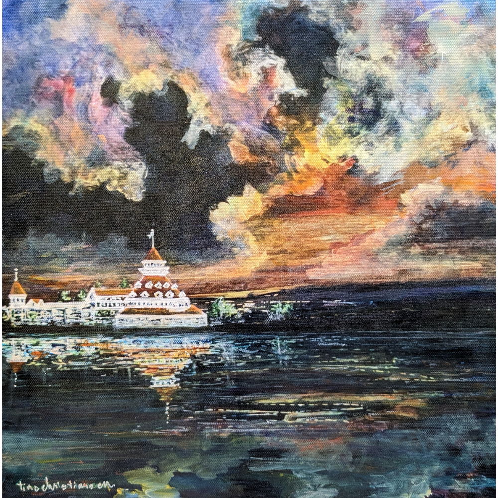 Nocturne: Hotel del from the Sea by Tina Christiansen