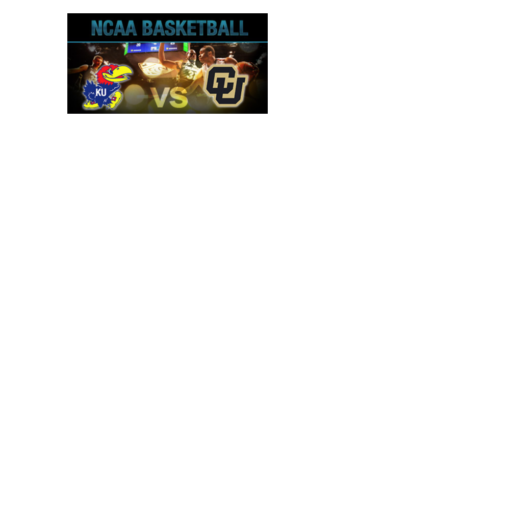 KU vs CU NCAA Basketball Game Tickets