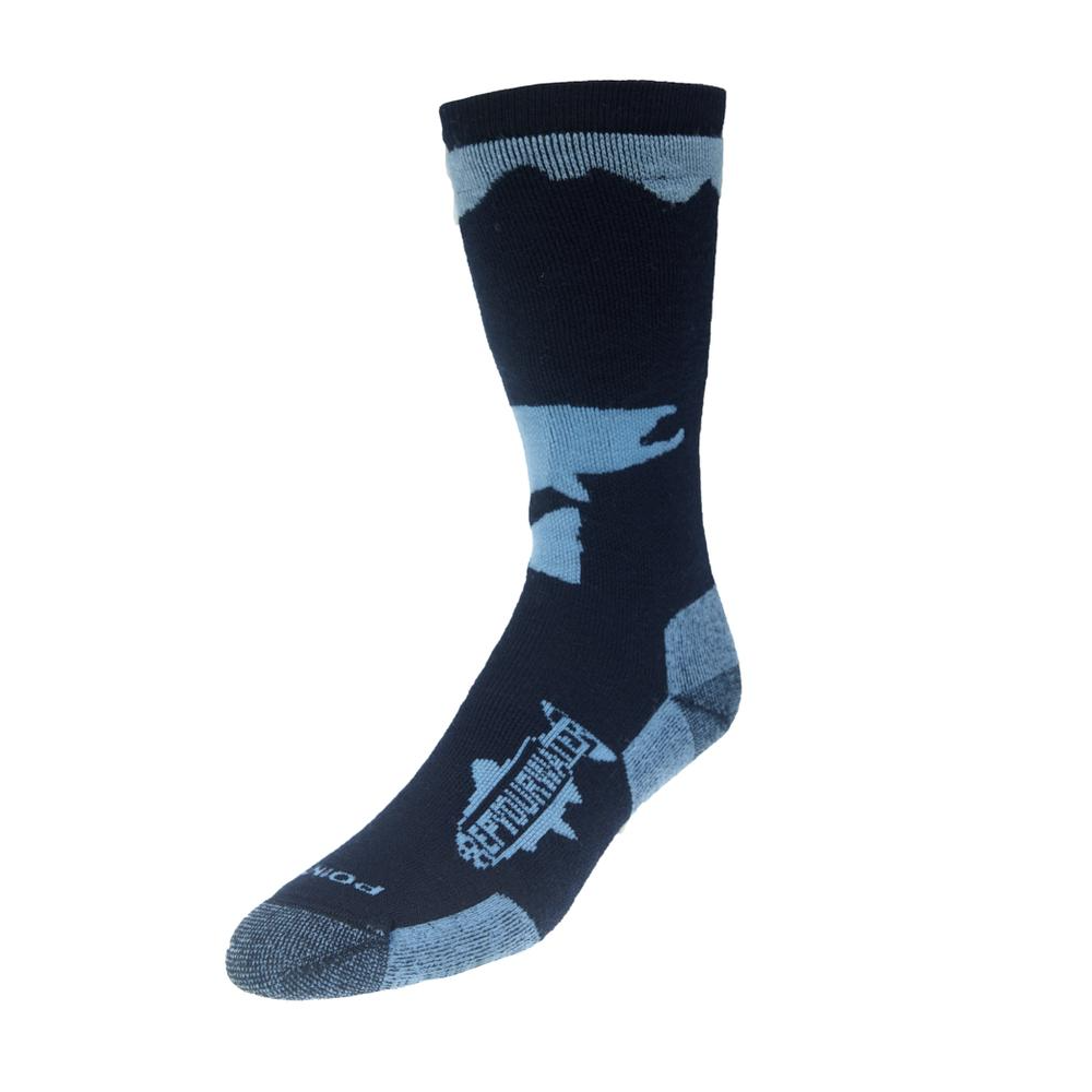 Rep Your Water Jumping Trout Socks - Large