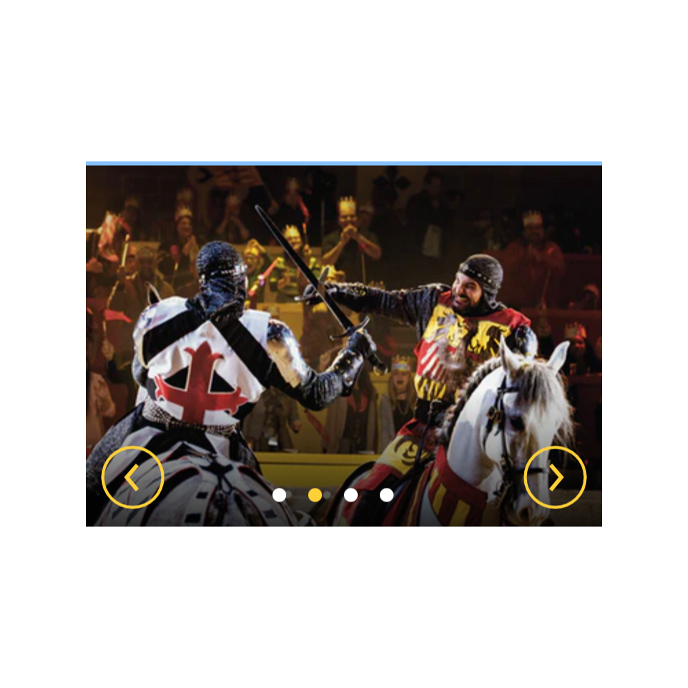 2 Tickets to the Medieval Times Dinner & Tournament