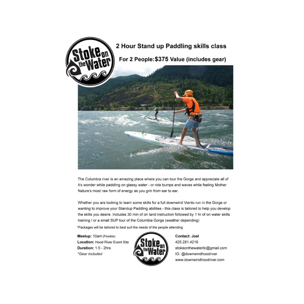 Stand Up Paddle Board lesson for 2 (Includes board rental and gear)