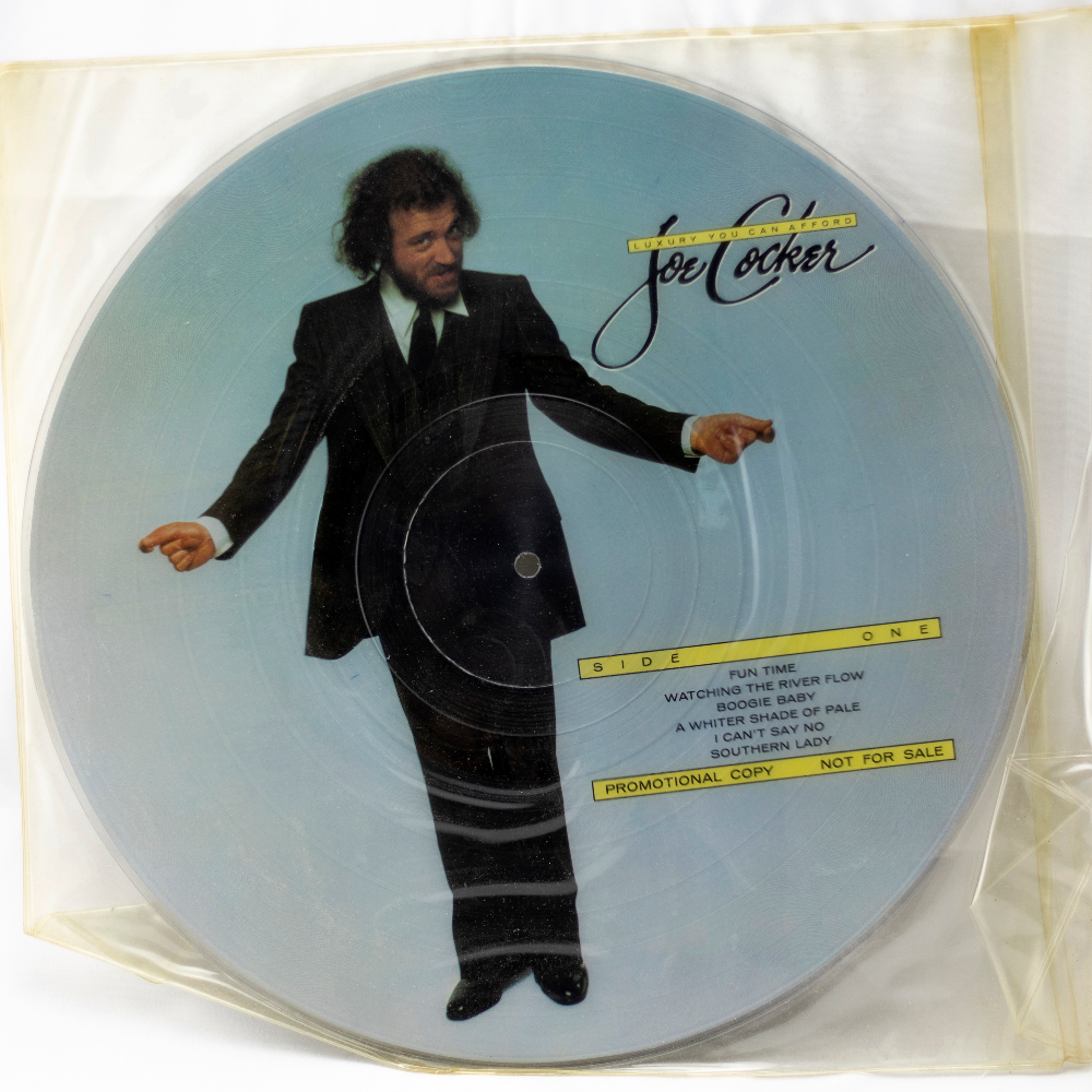 Joe Cocker "Luxury you can Afford"  Vinyl Picture Disk