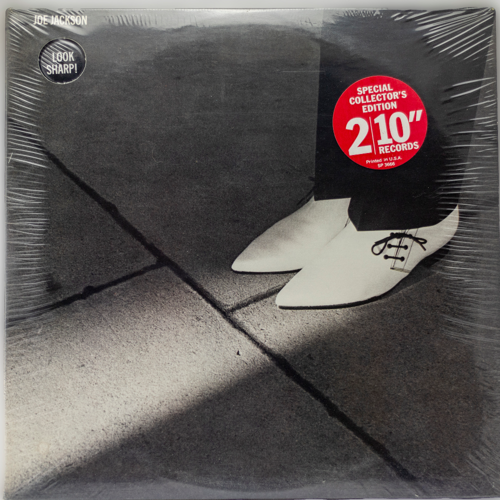 Joe Jackson "Look Sharp" collectors edition on 2, 10 inch LPs