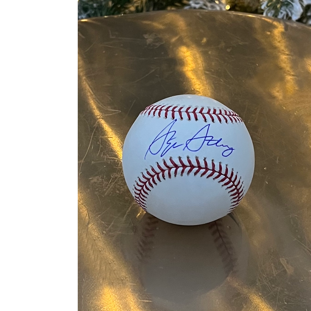 Stephen Strasburg Autographed baseball